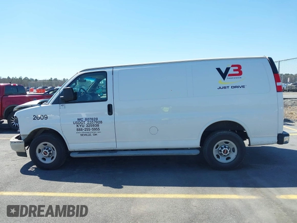 2017 GMC Savana Cargo z VIN 1GTW7AFF7H1915702, wystawiony jako IAAI lot #41768370 z przebiegiem 120 997 mil mil oraz . Historia ofert i sprzedaży dostępna na DreamBid. Obrazek 14.