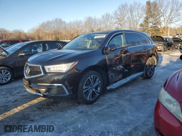 2020 Acura MDX w/Technology Pkg with VIN 5J8YD4H58LL019236, listed as a Copart auction lot 43939565 with 77,330 mi miles and Non Repairable. Bid and sale history available at carsss.com. Image 1.