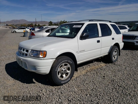 2001 Isuzu Rodeo S with VIN 4S2DM58W614343261, listed as a Copart auction lot 75365974 with Not Provided miles and Clean Title. Bid and sale history available at DreamBid. Image 1.