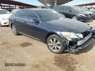 2008 Lexus GS 350 with VIN JTHCE96S880017893, listed as a IAAI auction lot 41542681 with 196,836 mi miles. Bid and sale history available at carsss.com. Image 1.