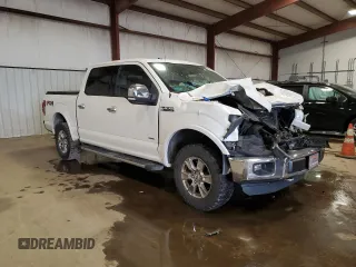 2015 Ford F-150 XLT with VIN 1FTEW1EG5FFC43972, listed as a Copart auction lot 53683785 with 111,994 mi miles and Salvage Title. Bid and sale history available at carsss.com. Image 4.