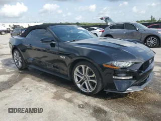 2022 Ford Mustang GT Premium с VIN 1FATP8FF5N5147997, выставлен на аукционе Copart как лот 59664415 с пробегом 41 018 миль миль и Списание • Salvage title. История ставок и продаж доступна на DreamBid. Изображение 4.