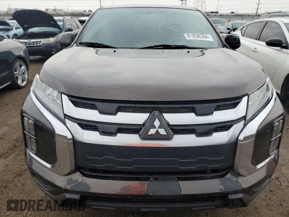 2020 Mitsubishi Outlander Sport ES 2.0 with VIN JA4AR3AU3LU009859, listed as a Copart auction lot 81838394 with 88,814 mi miles and Salvage Title. Bid and sale history available at carsss.com. Image 5.