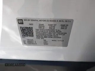 2022 GMC Terrain SLE с VIN 3GKALMEVXNL223054, выставлен на аукционе IAAI как лот 42025363 с пробегом 15 471 миль миль и . История ставок и продаж доступна на DreamBid. Изображение 9.