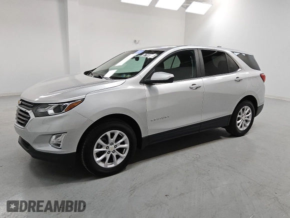 2021 Chevrolet Equinox LT with VIN 3GNAXTEVXMS161418, listed as a Copart auction lot 57160895 with 150,466 mi miles and Clean title. Bid and sale history available at DreamBid. Image 1.