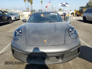 2024 Porsche 911 Carrera with VIN WP0AA2A9XRS207622, listed as a Copart auction lot 68636984 with 5,813 mi miles and Salvage Title. Bid and sale history available at carsss.com. Image 5.