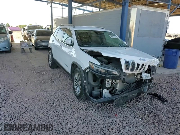 2021 Jeep Cherokee Latitude Lux with VIN 1C4PJLMX5MD112215, listed as a Copart auction lot 46901425 with 62,090 mi miles and Salvage Title. Bid and sale history available at carsss.com. Image 12.