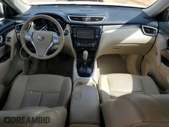 2015 Nissan Rogue SL with VIN 5N1AT2MT4FC822475, listed as a Copart auction lot 49063745 with 122,153 mi miles and Salvage Title. Bid and sale history available at carsss.com. Image 8.