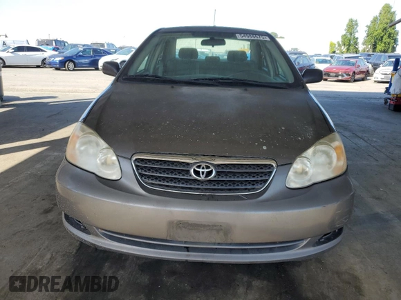 2008 Toyota Corolla CE with VIN 1NXBR32E48Z000141, listed as a Copart auction lot 54988675 with 209,158 mi miles and Clean Title. Bid and sale history available at DreamBid. Image 5.