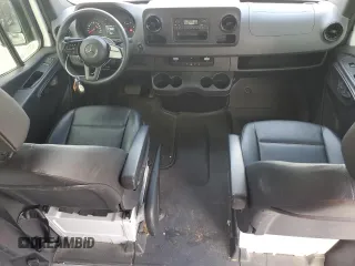 2020 Mercedes-Benz Sprinter with VIN W1W4EBHY4LT019845, listed as a Copart auction lot 46849875 with 60,201 mi miles and Salvage Title. Bid and sale history available at DreamBid. Image 8.