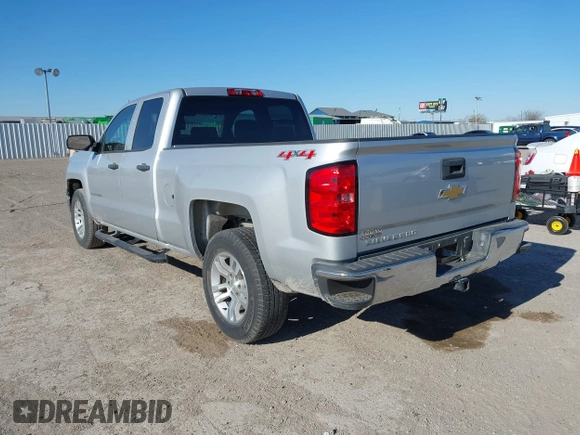 2014 Chevrolet Silverado 1500 Work Truck with VIN 1GCVKPEH6EZ292893, listed as a IAAI auction lot 41370944 with 155,863 mi miles and . Bid and sale history available at DreamBid. Image 3.