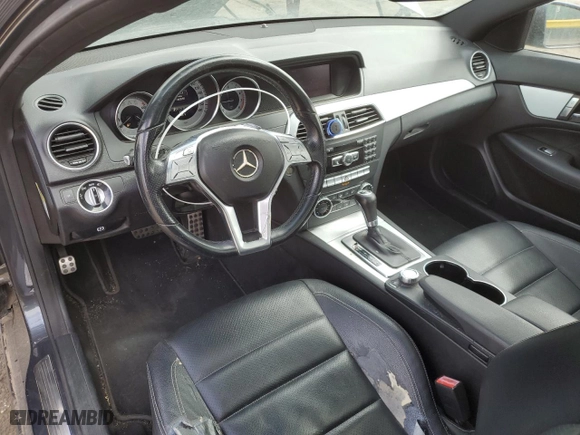 2013 Mercedes-Benz C-Class C 250 with VIN WDDGJ4HBXDG017447, listed as a Copart auction lot 50173635 with 160,870 mi miles and Clean Title. Bid and sale history available at carsss.com. Image 8.