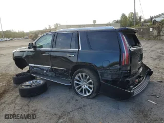 2019 Cadillac Escalade Luxury with VIN 1GYS4BKJ5KR391959, listed as a Copart auction lot 73730244 with 0 mi miles and Salvage Title. Bid and sale history available at carsss.com. Image 2.