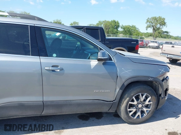 2023 GMC Acadia SLT with VIN 1GKKNML46PZ130813, listed as a IAAI auction lot 42614040 with 56,086 mi miles and . Bid and sale history available at DreamBid. Image 20.