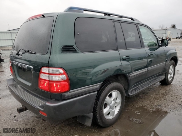 2004 Toyota Land Cruiser with VIN JTEHT05J342058427, listed as a Copart auction lot 86834364 with 245,279 mi miles and Clean Title. Bid and sale history available at carsss.com. Image 3.