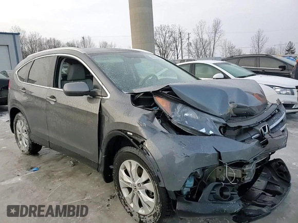 2013 Honda CR-V EX-L with VIN 2HKRM4H75DH639830, listed as a Copart auction lot 44035905 with 0 mi miles and Clean Title. Bid and sale history available at carsss.com. Image 14.