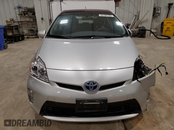 2014 Toyota Prius Four with VIN JTDKN3DU5E1795704, listed as a Copart auction lot 50186705 with 64,652 mi miles and Clean Title. Bid and sale history available at carsss.com. Image 5.