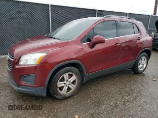 2016 Chevrolet Trax LT z VIN 3GNCJLSB5GL259243, wystawiony jako Copart lot #56841275 z przebiegiem 92 749 mil mil oraz Czysty tytuł • Clean title. Historia ofert i sprzedaży dostępna na DreamBid. Obrazek 1.