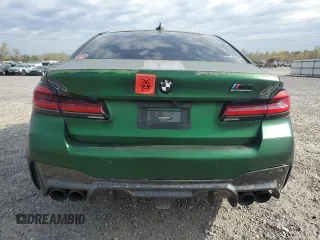 2021 BMW M5 z VIN WBS83CH08MCH12191, wystawiony jako Copart lot #52732775 z przebiegiem 36 935 mil mil oraz Czysty tytuł • Clean title. Historia ofert i sprzedaży dostępna na DreamBid. Obrazek 6.
