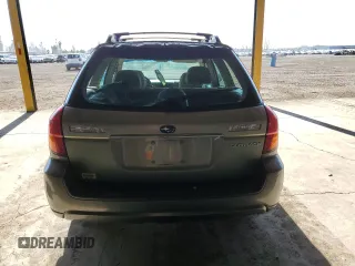 2005 Subaru Legacy Outback with VIN 4S4BP61C056354858, listed as a Copart auction lot 60150935 with Not provided miles and Salvage title. Bid and sale history available at DreamBid. Image 6.