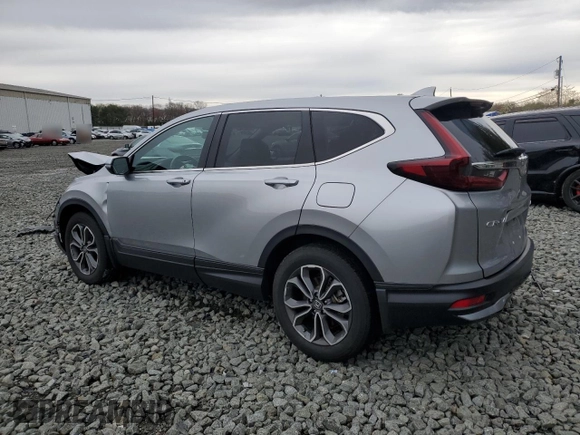 2021 Honda CR-V EX-L with VIN 2HKRW2H82MH604007, listed as a Copart auction lot 52977285 with 40,349 mi miles and Salvage title. Bid and sale history available at DreamBid. Image 2.