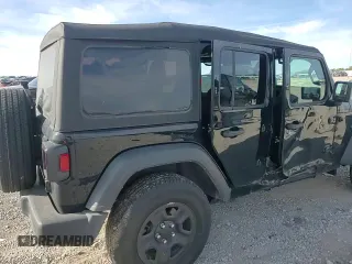 2023 Jeep Wrangler Sport with VIN 1C4HJXDN7PW530536, listed as a Copart auction lot 69664634 with 16,816 mi miles and Salvage Title. Bid and sale history available at DreamBid. Image 11.