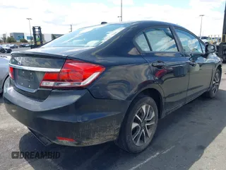 2013 Honda Civic EX with VIN 19XFB2F83DE252125, listed as a IAAI auction lot 41948687 with 150,979 mi miles and . Bid and sale history available at DreamBid. Image 4.