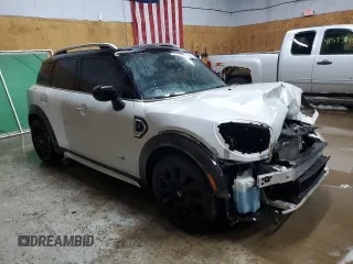 2021 MINI Countryman Cooper S with VIN WMZ83BR09M3M48203, listed as a Copart auction lot 41382705 with 60,844 mi miles and Salvage title. Bid and sale history available at DreamBid. Image 4.