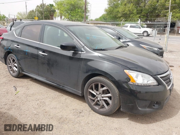 2014 Nissan Sentra SR with VIN 3N1AB7AP2EY338695, listed as a IAAI auction lot 41832305 with 144,985 mi miles and . Bid and sale history available at DreamBid. Image 1.