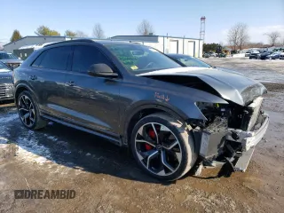 2021 Audi RS Q8 z VIN WU1ARBF11MD020345, wystawiony jako Copart lot #88989485 z przebiegiem 29 517 mil mil oraz Szkoda całkowita • Salvage title. Historia ofert i sprzedaży dostępna na DreamBid. Obrazek 4.