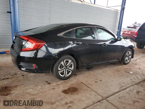 2016 Honda Civic Sedan LX with VIN 19XFC2F54GE228388, listed as a Copart auction lot 48503595 with 89,944 mi miles and Salvage Title. Bid and sale history available at carsss.com. Image 3.