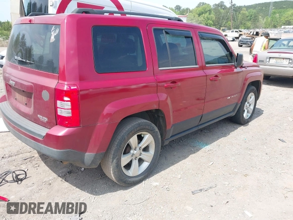 2014 Jeep Patriot Sport with VIN 1C4NJPBBXED617934, listed as a IAAI auction lot 42001839 with 117,306 mi miles. Bid and sale history available at carsss.com. Image 4.