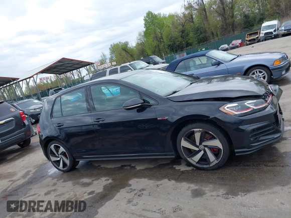 2018 Volkswagen Golf GTI S with VIN 3VW547AU1JM261492, listed as a IAAI auction lot 42007016 with 50,006 mi miles. Bid and sale history available at carsss.com. Image 13.