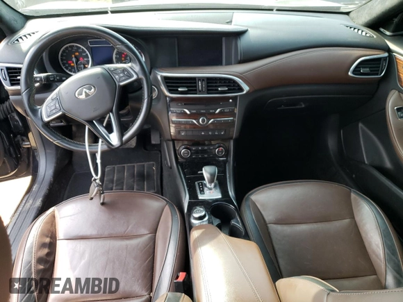 2018 Infiniti QX30 Premium with VIN SJKCH5CR1JA048158, listed as a Copart auction lot 61835984 with 88,782 mi miles and Salvage Title. Bid and sale history available at carsss.com. Image 8.