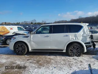2019 Nissan Armada Platinum with VIN JN8AY2NE9K9759942, listed as a IAAI auction lot 41348179 with 114,902 mi miles. Bid and sale history available at carsss.com. Image 15.