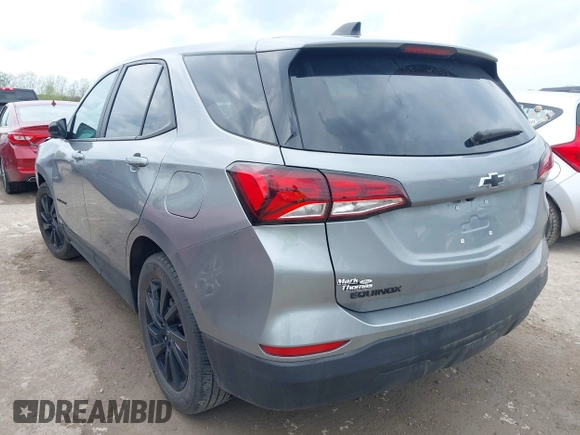 2023 Chevrolet Equinox LS with VIN 3GNAXHEG3PL157644, listed as a IAAI auction lot 42126834 with 18,942 mi miles and . Bid and sale history available at DreamBid. Image 3.