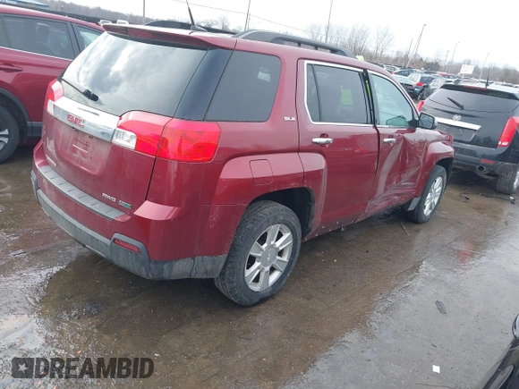 2012 GMC Terrain SLE-2 with VIN 2GKFLTEK0C6233129, listed as a IAAI auction lot 41455757 with 136,073 mi miles. Bid and sale history available at carsss.com. Image 4.