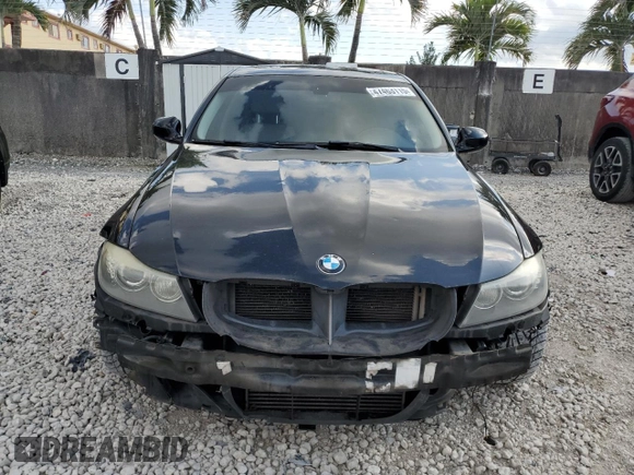 2011 BMW 3 Series 335i with VIN WBAPM5C54BE435002, listed as a Copart auction lot 47463115 with 112,636 mi miles and Salvage Title. Bid and sale history available at carsss.com. Image 5.