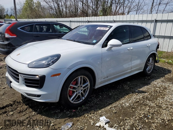 2016 Porsche Cayenne GTS with VIN WP1AD2A20GLA76331, listed as a Copart auction lot 49819255 with 39,040 mi miles and Salvage title. Bid and sale history available at DreamBid. Image 1.