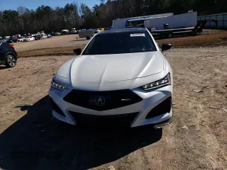 2022 Acura TLX Type S with VIN IA046313, listed as a Copart auction lot 45343545 with 8,105 mi miles and Salvage title. Bid and sale history available at DreamBid. Image 11.