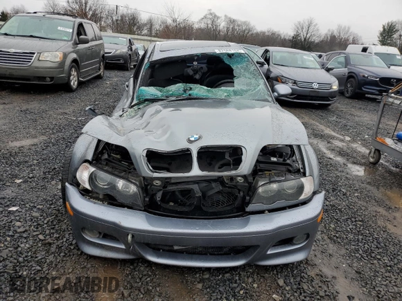 2004 BMW 3 Series M3 with VIN WBSBL93464PN56757, listed as a Copart auction lot 82568104 with 126,971 mi miles and Non Repairable. Bid and sale history available at DreamBid. Image 5.