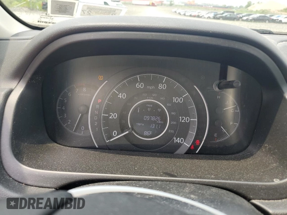 2013 Honda CR-V EX z VIN 5J6RM4H58DL068029, wystawiony jako Copart lot #60655505 z przebiegiem 97 826 mil mil oraz Szkoda całkowita • Salvage title. Historia ofert i sprzedaży dostępna na DreamBid. Obrazek 9.