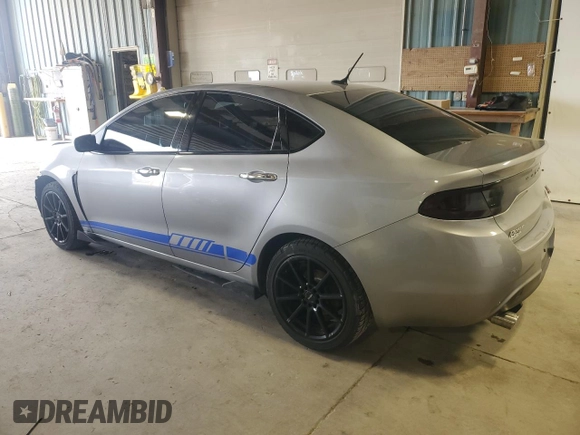 2016 Dodge Dart SXT Sport with VIN 1C3CDFFA5GD819551, listed as a Copart auction lot 43576335 with 85,226 mi miles and Salvage Title. Bid and sale history available at carsss.com. Image 2.