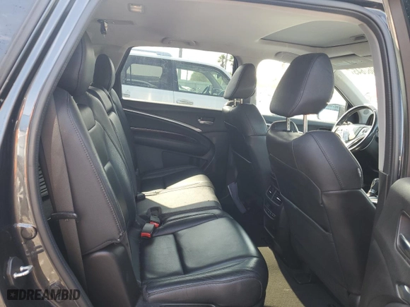 2015 Acura MDX Tech Pkg with VIN 5FRYD3H45FB003243, listed as a Copart auction lot 42966645 with 117,961 mi miles and Salvage Title. Bid and sale history available at carsss.com. Image 11.