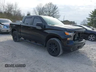 2022 Chevrolet Silverado 1500 Custom with VIN 1GCPABEK2NZ510094, listed as a IAAI auction lot 41716750 with 45,366 mi miles and . Bid and sale history available at DreamBid. Image 1.