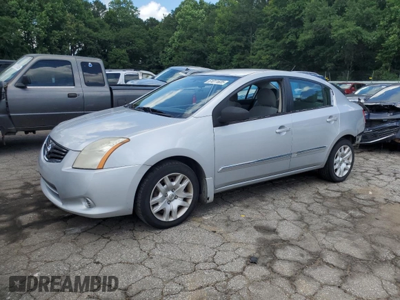 2010 Nissan Sentra S with VIN 3N1AB6AP5AL637034, listed as a Copart auction lot 61011835 with 176,874 mi miles and Salvage title. Bid and sale history available at DreamBid. Image 1.