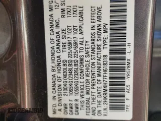 2015 Honda CR-V EX-L with VIN 2HKRM4H77FH618318, listed as a Copart auction lot 41526095 with 78,199 mi miles and Salvage Title. Bid and sale history available at DreamBid. Image 13.