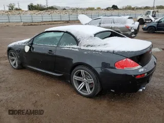 2007 BMW 6 Series M6 with VIN WBSEK93517CY78050, listed as a Copart auction lot 77891944 with 83,403 mi miles and Salvage Title. Bid and sale history available at carsss.com. Image 2.