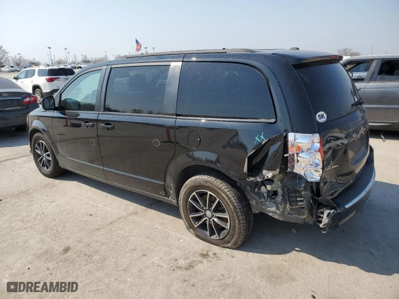 2018 Dodge Grand Caravan GT with VIN 2C4RDGEG9JR331595, listed as a Copart auction lot 49205945 with 156,218 mi miles and Salvage Title. Bid and sale history available at carsss.com. Image 2.