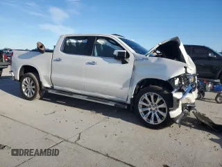 2020 Chevrolet Silverado 1500 High Country with VIN 3GCUYHEL2LG242073, listed as a Copart auction lot 89125915 with 0 mi miles and Salvage Title. Bid and sale history available at carsss.com. Image 4.